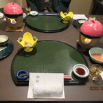 光雲荘 - 一泊目夕食