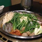Sarao - キムチチゲ鍋　〆はチーズリゾット