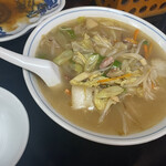 喜楽 - 〆の特製ちゃんぽん 麺はちゃんぽん麺でないので特製タンメン！？と思いますが 美味しい！