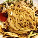 拉麺大公 - 【限定】盛岡式じゃじゃ麺、混ぜた後