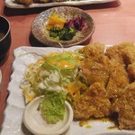 なにわ食堂 - とんかつとチキンカツ　ハニーマスタードと塩