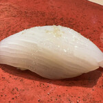 博多 鮨 貴山 - ヤリイカ。