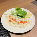 神月 - 鯛のカルパッチョ