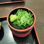 奥出雲 そば処 一福 - 蕎麦汁とかやく