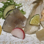 博多 鮨 貴山 - 鮎は味噌で！