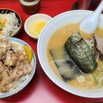 名物 スタ丼 サッポロラーメン - 