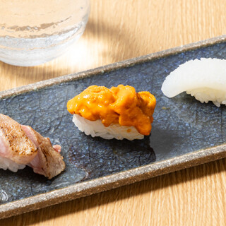 极致的江户前握寿司想吃想吃的食材时从1贯开始