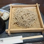 札幌蕎麦 き凛本店 - せいろ(細切り、大盛り)