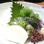 善規 - 小いわしの刺身