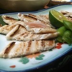 善規 - 穴子の白焼き　ふわふわです。