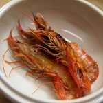 瀬戸寿司 - 付き出しは海老ちゃん