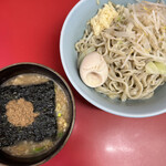 ラーメン二郎 - ■つけ麺味玉¥1,050