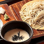 そば処 桝富 - 料理写真:とろろ付ざるそば　京丹波産やまと芋使用