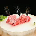 焼肉牛印 - 3種肉