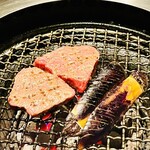 焼肉牛印 - 上ヒレとナス