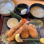 やわらかとんかつ かつ玄 石和店 - やまと豚かつ玄定食　¥1,727-