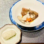 焼肉牛印 - サーロインのトリュフすき焼き/ご飯添え