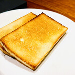 焼肉牛印 - シャトーブリアンを挟むパン