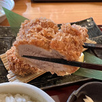 やわらかとんかつ かつ玄 - お塩オンリーで頂きました