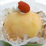 パティスリー アンシャンテ - ピーチメルバ￥４００♪