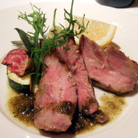 フィオッキ - ランチDコース(4410円)のヤブタさんの豚肉のグリル ヴァージンオイルレモンで(+525円)