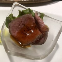 鉄板焼ステーキ 石垣庵 - 「特撰石垣牛ステーキランチ」(7500円)の前菜