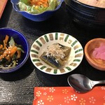 て料理や うちの茶の間 - 小鉢3点