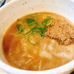 Tokutoku - とんこつ魚介つけ麺（イベリコ入り）3玉
                      つけ汁