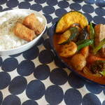 Kawaraya soup curry - 肉SP　と野菜のスープカレー