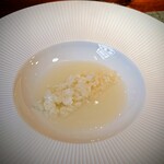 蒼 - 12ヶ月持別飼育の地頭鶏 一山いけすの地蛤。さすがに、このお料理がお腹に入らなくてごめんなさい。まだまだ修行が足りません m(_ _)m