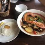 野菜料理とスープカレーのお店 南葉亭 - 北海シーフードのスープカレー