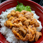 マルミ商店 - 生バフンうに丼1,200円