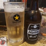 やきとん だるま - ホッピー白