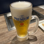 Yakiniku Ando Teuchi Reimen Jirou - 生ビールはプレモルでした