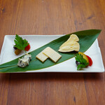 Kamehachi - チーズ3種盛り合わせ