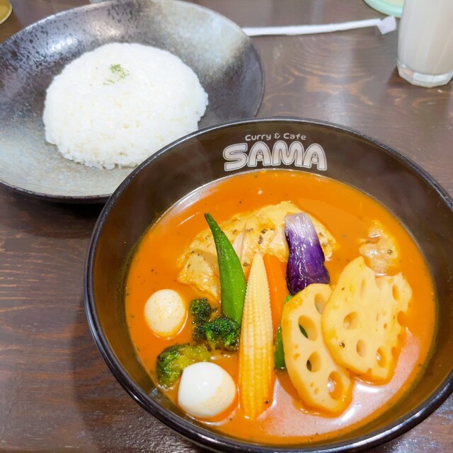 スープカレー カフェ サマ 釧路店（Soup Curry & Cafe SAMA） - 東釧路（スープカレー）の写真