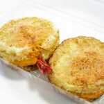 ごえもんカドヤ - どんどん焼きほたて海老200円税込割引価格ｗ