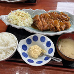 黒酢チキン南蛮定食 たかもとや - 