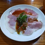 むかん - 低温調理の豚肩ロースチャーシュー ♪