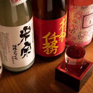 Rare sake is also one of their selling points! Don't miss the all-you-can-drink plan for 550 yen for 30 minutes!