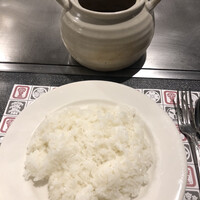 紅花別館 - ライスとチキンココット