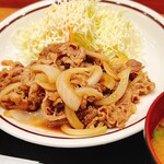 Kuromarupakingueriakudarisensunakkukona - 牛バラ焼肉定食