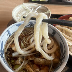 Kyuubeeya - 結果、息子っちは自分のうどんで満足したようで、僕が大盛を全部食らった。食い過ぎた。