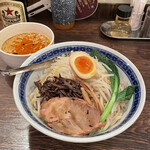 麺恋処 き楽 - 辛味噌担担つけ麺¥1200