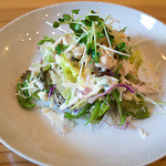 味処 銀の里 - 「シーザーサラダ」 サラダからボリュームあります。