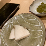 すし匠 - 久六島のあわび