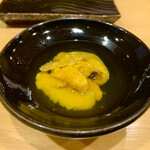 すし匠 - むらさき雲丹 昆布水(北海道余市)