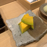 すし匠 - かぼちゃの漬物