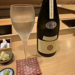 すし匠 - 新政 純米 生成(エクリュ) 酒こまち 別誂 直汲み