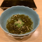 すし匠 - 秋田産もずくときゅうり